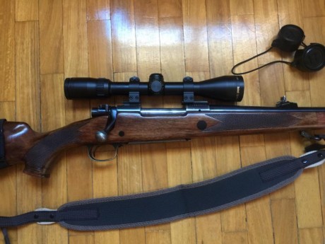 Vendo mi Winchester 70 en calibre 270w con visor Bushnell elite 3200 3-9x40 y monturas fijas warne, con 02
