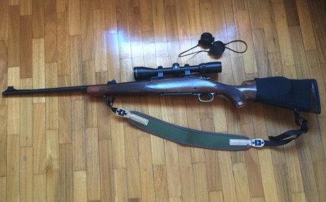 Vendo mi Winchester 70 en calibre 270w con visor Bushnell elite 3200 3-9x40 y monturas fijas warne, con 01