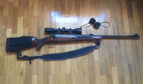 Vendo mi Winchester 70 en calibre 270w con visor Bushnell elite 3200 3-9x40 y monturas fijas warne, con 00