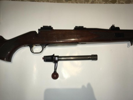 Vendo Browning Abolt II en 338 WMg. Cañón de 66 cm que permite sacar todo el rendimiento del cartucho. 10