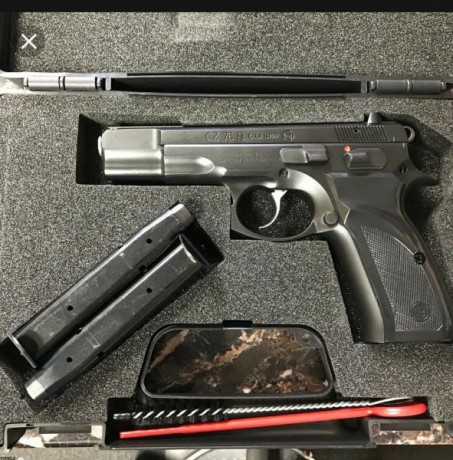 Pongo en venta mi Cz 75-B de 9mm en estado excelente
Esta prácticamente nueva con dos cargadores y carga 02