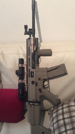 Buenos días,

Vendo carabina ISSC MK22 en color arena, FDE, nueva, ya que solo la he probado y tirado 00