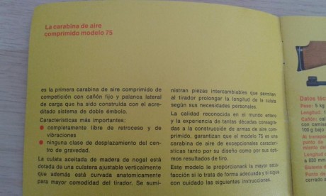Buenas compañeros y feliz año!!

Hace poco tiempo compré una Diana 75 muy bien de precio y casi sin estrenar. 01