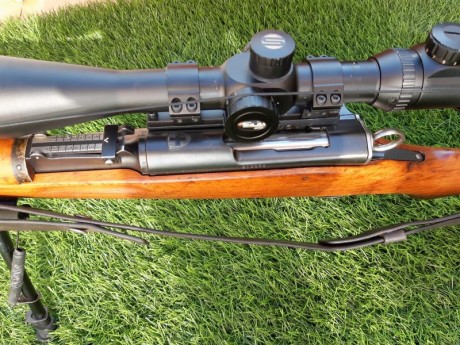 Se vende k31 en muy buen estado. Precio 450 euros. No incluye visor ni la montura. El arma se ha usado 00