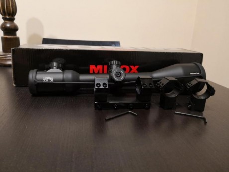 Buenas a todos!

Vendo visor Minox comprado en Aliexpress (no dispone de garantia), tiene un mes de uso. 02
