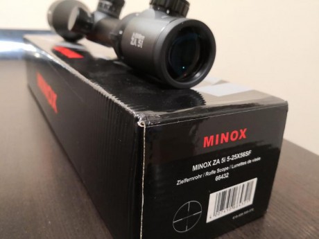 Buenas a todos!

Vendo visor Minox comprado en Aliexpress (no dispone de garantia), tiene un mes de uso. 11