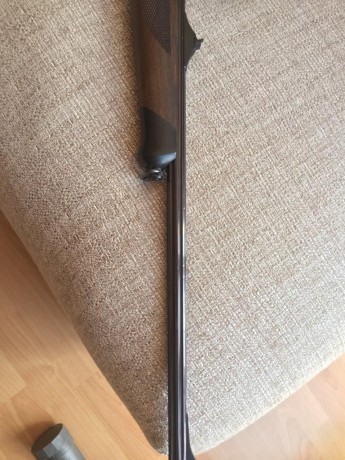 Cambio rifle Saueer 202 custom (serie limitada),tiene algún pequeño roce del uso, con bases Apel y cañón 01