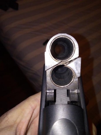 REBAJAS DE ENERO escopeta superpuesta 12.76 magnun monogatillo cuatro polichoques maletin laurona 450 30