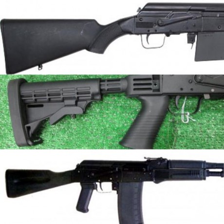 Buenas, estoy buscando una escopeta Saiga calibre .410 en su modalidad «táctica», quiero decir, con la 170