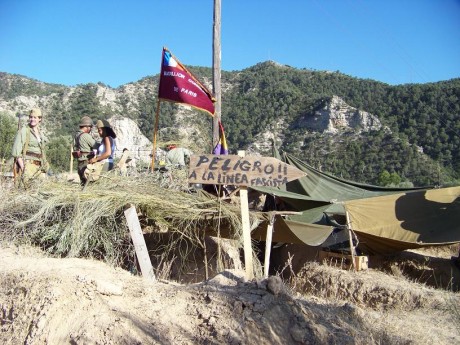 Bien, ayer dia 31 de Julio se rememoro una parte de la batalla del Ebro, la ocurrida en Fayón, y como 02