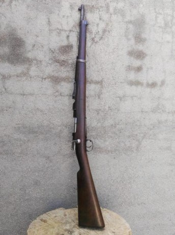 Vendo Máuser de la fabrica de armas de Oviedo, calibre 7x57 
    por 500 euros 00