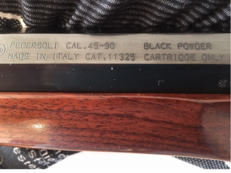 Vendo Rolling Block Long Range en calibre 45/90.Modelo especial de Pedersoli por Estados Unidos , cañón 01