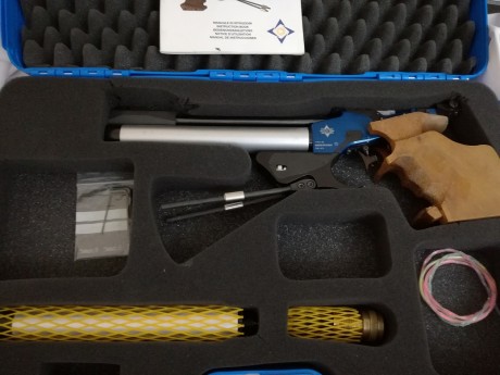 Vendo pistola Match Guns MG1e, para competir a 10 m, en perfecto estado de conservación como se puede 00