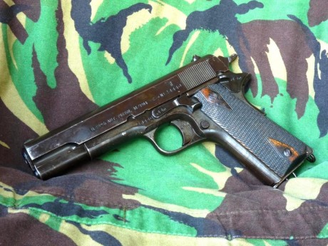 Olá companheros acabo de comprar una Colt Kongsberg Mod 1914 del anho 1941 del calibre 45 la arma es el 92