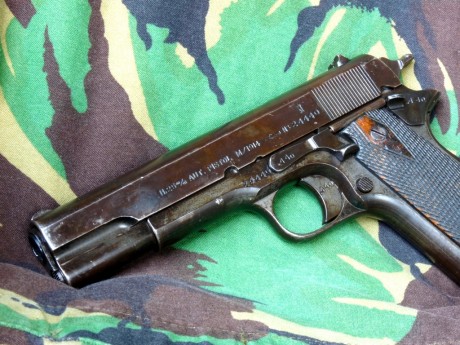 Olá companheros acabo de comprar una Colt Kongsberg Mod 1914 del anho 1941 del calibre 45 la arma es el 102