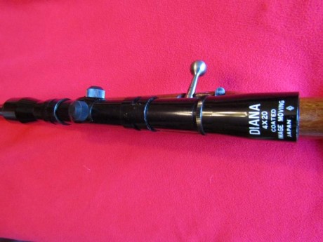 Hola. Vendo carabina Santa Bárbara modelo 66, calibre 22, con visor y cargador de 5 balas, SIN USAR. Perfecta 12