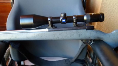 Vendo rifle Weatherby Mark V UL. cal. 270W.
Cañón inox acanalado de 61 cm.
Peso 2.600 gr. sin visor.
Disparador 12
