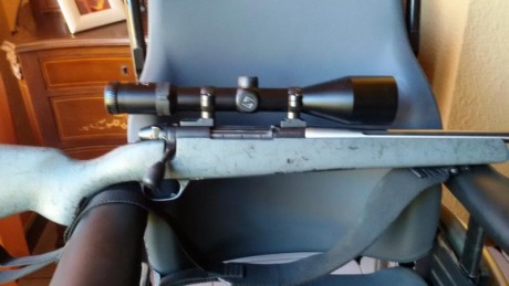 Vendo rifle Weatherby Mark V UL. cal. 270W.
Cañón inox acanalado de 61 cm.
Peso 2.600 gr. sin visor.
Disparador 11