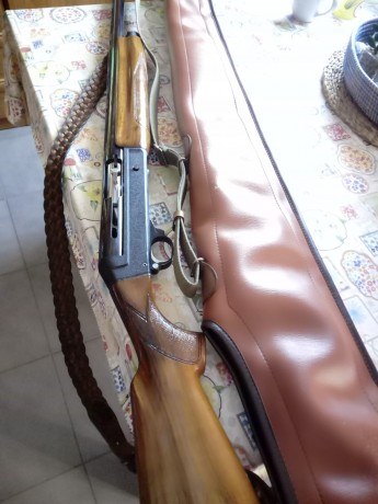 Estoy interesado en cambiar mi benelli sl121 semiautomática del 12/70 de sistema inercial, en buen estado, 00