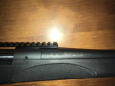 Vendo Bergara B14 en calibre 308 con rosca M14/100 y culata del remington 700 varmint acción corta,cantonera 21