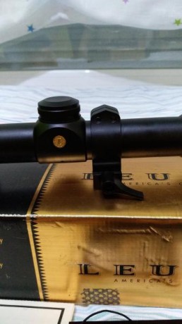 Visor Leupold Vari X  de 1,5-5x20 retícula dúplex ideal para tiros en montería y batidas por su pequeño 21