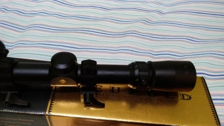 Visor Leupold Vari X  de 1,5-5x20 retícula dúplex ideal para tiros en montería y batidas por su pequeño 20