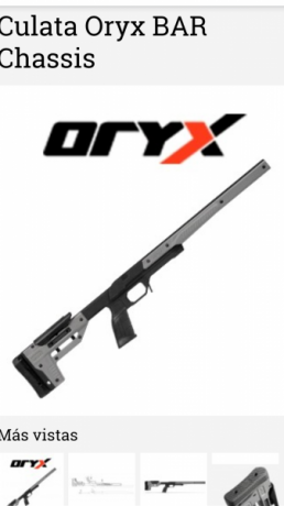 Hola ha todos alguien sabe si se vende en españa alguna marca de rifle montado en chasis con cañon pesado 170