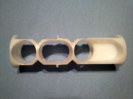 Se trata de poner un moderador a una Gamo PR-15 con cañon de la Compact, que sobresale unos 25 mm, dejando 22