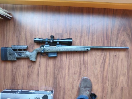 Se vende Bergara b14 hmr en calibre 308w con cañón de 24 pulgadas. Todo en perfecto estado. Tiene un carril 02