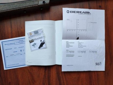 Se vende Bergara b14 hmr en calibre 308w con cañón de 24 pulgadas. Todo en perfecto estado. Tiene un carril 20