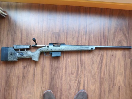 Se vende Bergara b14 hmr en calibre 308w con cañón de 24 pulgadas. Todo en perfecto estado. Tiene un carril 31