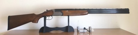 Vendo escopeta superpuesta nueva, a estrenar  marca  SARRASQUETA. 
Estado impresionante , polichoque interior 02