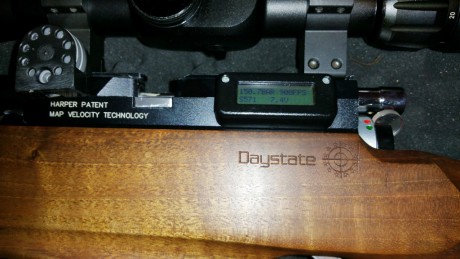 Pongo a la venta (Daystate AirWolf 4,5) tecnología MVT (velocidad de salida del balín, con crony oculto 02