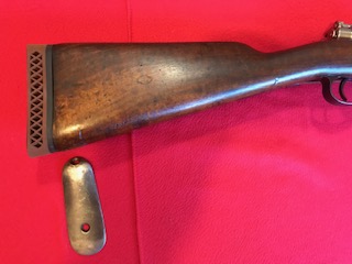 Vendo mi Mauser Argentino de 1909, en muy buen estado, todos los números de cerrojo, acción y maderas 02