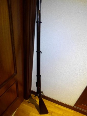 Vendo este fusil Enfield de Euroarms, calibre .58. VENDIDO
Para Minie y lamarmora.
Precio: 450€ portes 02