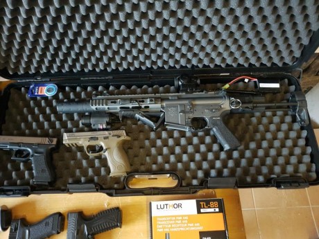 Hola vendi varias replicas nuevas y seminuevas.
Gpec marui verde nuevo ugradeado a ful con visor 40 o 10