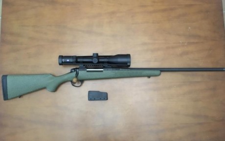 Vendo Bergara B14 modelo Hunter calibre 270 win.
Extras: Cargador extraible, rosca M14x100 y bola de cerrojo 02