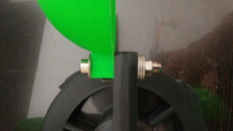 Buenas, pues aquí os dejo una veleta que he diseñado a petición de un buen amigo. Me pidió una veleta 31