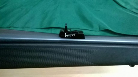 Se vende rifle Weatherby Vanguard, calibre 30.06 cañón de 61cm, lleva alza Willians y punto de mira Willians 51