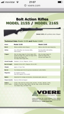 Bueno como ya comenté en la presentación estoy pensando en adquirir mi primer rifle, llevo meses dando 61