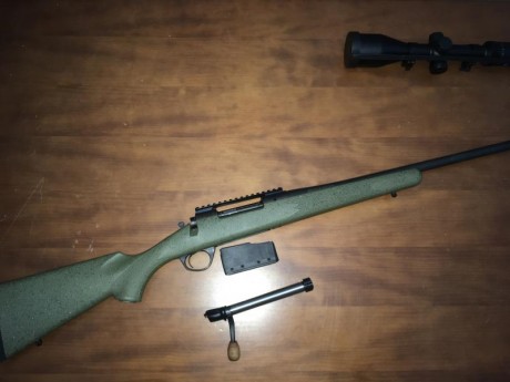 Vendo Bergara B14 modelo Hunter calibre 270 win.
Extras: Cargador extraible, rosca M14x100 y bola de cerrojo 40