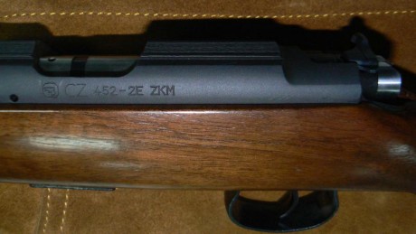 Hola, vendo carabina CZ 452, como sacada de fábrica.
1 cargador de 5 disparos.
Funda de piel.
Escribo 11