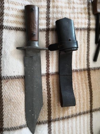 Hola compañero pongo a la venta este cuchillo antiguo encontrado en una reforma de una antigua hacienda 00