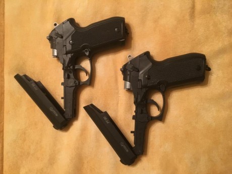 Hola buenas , pongo esta pareja de pistolas pt80, están usadas pero en perfecto estado ! Van con este 11