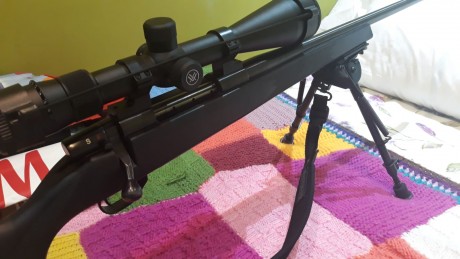 Un amigo quiere vender su wheaterby vanguard, calibre 257 wheaterby, muy poco uso y bien cuidado, se entrega 00