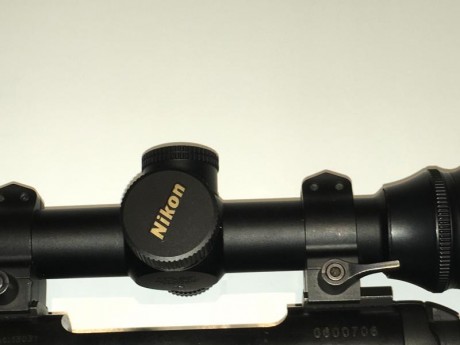 Vendo visor Nikon Monarch 4-16X50, retícula Nikoplex, control paralaje lateral. Ajustes muy precisos de 00