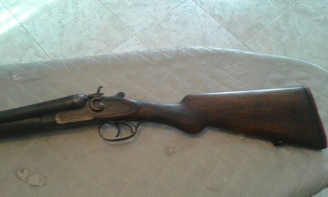 Hola. Cambio escopeta del año 1931 de perrillos exteriores, marca HJB Arrizabalaga, muy bonita y funcionando. 00
