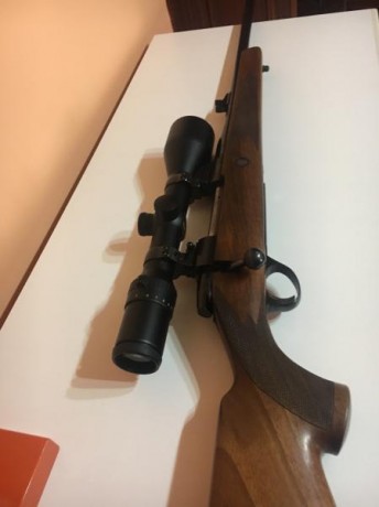 Se vende Rifle Sako 75 en calibre 7mm rm , junto con visor meopta r1 y monturas . Perfecto Estado del 01