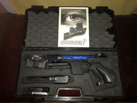 Hola vendo Hammerli SP20 calibre 32 y kit del 22 con pocos disparos 850€ 02