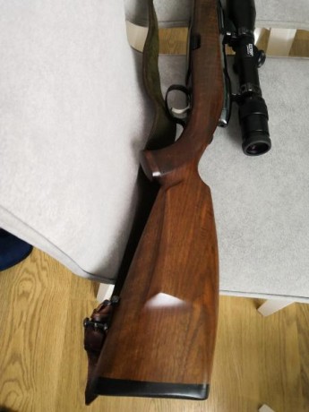 Vendo Steyr Mannlicher SBS 96 Luxus, calibre 300 W.M., correa de piel, Gatillo pelo francés, visor Docter 01